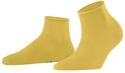 FALKE Damen Socken Cotton Touch W Sso Baumwolle einfarbig 1 Paar, Gelb Banana 1333,