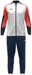 JAKO Kinder Polyesteranzug Dynamic, wei&szlig;/coral/marine, 116