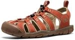 KEEN Herren Clearwater CNX Sandale GEBRANNTER ZIEGEL/SAFARI 42.5