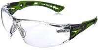 Boll&eacute; Safety RUSHPPSIG, Serie RUSH+, One Size Schutzbrille Gr&uuml;n Schwarz