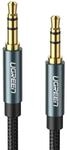 UGREEN Aux Kabel Audio Kabel 3,5 mm Klinkenkabel mit Nylon kompatibel mit Auto,