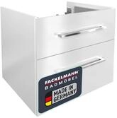 FACKELMANN Waschtischunterschrank Oxford/Badschrank mit Soft-Close-System/Ma&szlig;e...