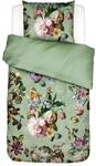 ESSENZA Bettw&auml;sche Fleur Quiet Green, 135x200 cm + 1x 80x80 cm - 100% Baumwollsatin