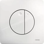 WISA Gaia Abdeckplatte mit dualflush wei&szlig;