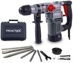 Practixx 3in1 Bohrhammer PX-BH-5 Abbruchhammer mit 5 Joule & 1050W | 28mm