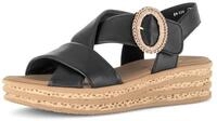 Gabor Damen Plateausandalen, Frauen Sandalen,Best Fitting,schwarz (27),40.5 EU...