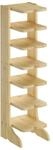 Erst-Holz 90.80-00 Schuhregal Schuhst&auml;nder Massivholz Kiefer Stiefelform