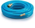 MONZANA Druckluftschlauch 10m PVC Schnellkupplung 15 Bar 1/4" Anschluss
