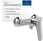 Villeroy & Boch Oasis Duscharmatur - Einhebel-Duscharmatur mit R&uuml;ckflussschutz...