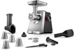 Bosch Fleischwolf Serie 8, 3 Lochscheiben (3/4,5 / 8mm), Edelstahl,