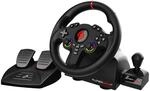 SUBSONIC &ndash; Superdrive 220 RS-X Lenkrad &ndash; Dual-Joystick-LED-Rennlenkrad mit
