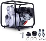 Scheppach Benzin Wasserpumpe PWP60 Gartenpumpe | F&ouml;rdermenge 60000 L/h | 4 Takt