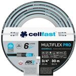 Cellfast Gartenschlauch MULTIFLEX PRO, Strapazierf&auml;hig, 6-lagig, Trikotgeflecht