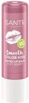 SANTE Naturkosmetik Smooth Color Kiss 02 Soft Berry, veganer Lippenpflegestift mit