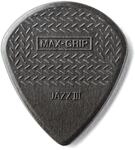 Dunlop Max Grip Jazz III, Gitarren-Plektrum aus Carbonfaser 24 St&uuml;ck