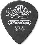 JIM DUNLOP Plektrum Tortex Pitch Black Jazz III 0,88mm 12 St&uuml;ck