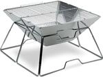 AceCamp Holzkohlegrill tragbarer Klappgrill Faltgrill Camping-Grill Garten...