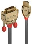 LINDY 36195 2m HDMI an DVI Kabel, Gold Line