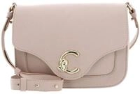Coccinelle Leder Umh&auml;ngetasche C-Me Crossbody Bag Rosette beige
