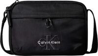 Calvin Klein Herren Umh&auml;ngetasche Bold Camera Bag mit Logo, Schwarz (Black),
