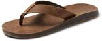 REEF Ojai Classic Herren-Sandale aus hochwertigem Leder, weich gepolstertes...