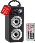McGrey BS-20 Beachside Bluetooth Akku-Lautsprecher - Tragbare Musikbox mit...
