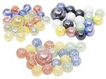 Goki - Set mit 21 Glasmurmeln, Farbe (Mehrfarbig) (63927)