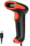 Tera Pro Barcode-Scanner mit USB-Kabel, Handheld-CD-Barcode-Leseger&auml;t,