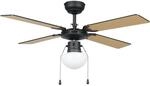 EGLO Deckenventilator Fortaleza, 4 Fl&uuml;gel Ventilator mit Zugkette
