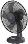 BLACK+DECKER - Tischventilator BXFD8000E + 45 W | 3 Stufen | Oszillation | 5...