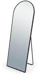 Relaxdays Spiegel, 160 x 50 cm, 2in1 Standspiegel & Wandspiegel, Aluminiumrahmen,