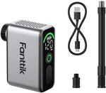 Fanttik X10 Ace Tiny Fahrradpumpe, Mini Elektrische Fahrradluftpumpe