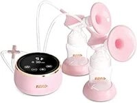 Neno Bella Twin Milchpumpe Elektrisch Doppel &ndash; Kabellose Dual-Brustpumpe, leise &
