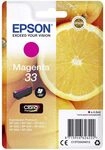 Epson Original Orangen Claria 33-Einzel-Tintenpatrone Magenta &ndash; 1 x 4,5 ml &ndash;