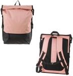 Walker 42139-244 - Lifestyle Roll-Up Rucksack Mika Flamingo mit Hauptfach,