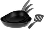 GR&Auml;WE Pfannenset, 3-teilig, &Oslash; 20 cm, &Oslash; 24 cm, &Oslash; 28 cm, induktionsgeeignet,...