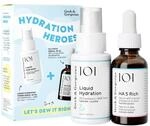 Geek & Gorgeous Hydration Heroes - Double Hydration Duo - HA 5 Rich (30ml) +...