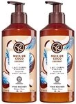 Yves Rocher, Duo Feuchtigkeitsspendende K&ouml;rpercreme aus Kokosnuss, 390 ml,...