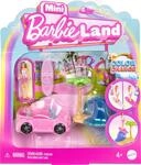 Barbie Mini BarbieLand Puppen- und Spielzeugfahrzeugset, ca. 3,8 cm gro&szlig;e...