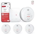 X-Sense Smart Rauchmelder mit SBS50-Basisstation, SD11-MR31, 3 St&uuml;ck