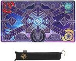 ENHANCE TCG Playmat - Spielmatte mit Gen&auml;hten Kanten, Glatter Oberfl&auml;che und