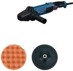 Bosch PRO Polierer GPO 11-180 S (inkl. 1x Backing Pad 180 mm, 1x Polierschwamm...