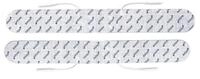 2 Lange Spinal-Elektroden 33x4 cm f&uuml;r TENS-Ger&auml;te und EMS-Trainer | Ideal bei