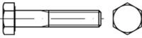 DIN 931 10.9 Sechskantschrauben mit Schaft - Abmessung: M14x140 (25 St&uuml;ck)