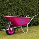 TRUTZHOLM Schubkarre Pink Proseccokutsche 100 L 250kg