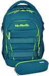 McNeill Schulrucksack LUCA 2:0 School Backpack Petrol & Light Green