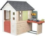 Smoby Life &ndash; Naturhaus + Bastelwerkstatt &ndash; Zahlreiches Zubeh&ouml;r &ndash; Hammer,