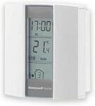 Honeywell Home T136C110AEU T136: Programmierbarer Thermostat, wei&szlig;