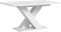 xonox.home - Esstisch Motion 2-TLG. Set 150x76x90 cm in wei&szlig; - Wohnzimmertisch