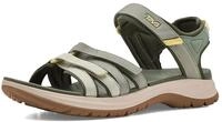 Teva Damen Trekkingsandale Tirra Sport Gruen, Grau 42